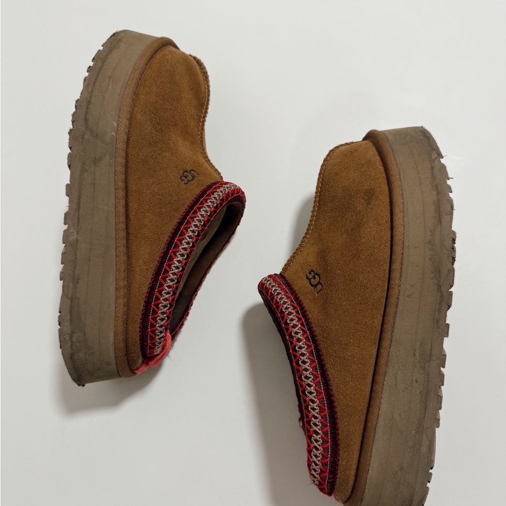 Ugg Brown Suede Platform Shoes